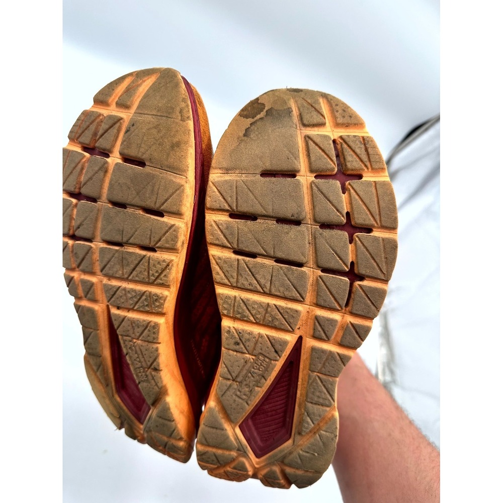 Hoka One One Mach 5 1127894-AHRT Womens US 9B Running Shoes Orange‎ Red Sneakers - Picture 5 of 6
